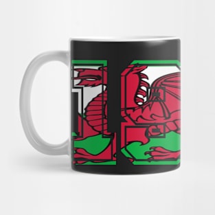 WELSH FLAG 1961 Mug